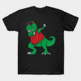 Cute Dabbing dinosaur t rex Shirt Funny dinosaur T-Shirt